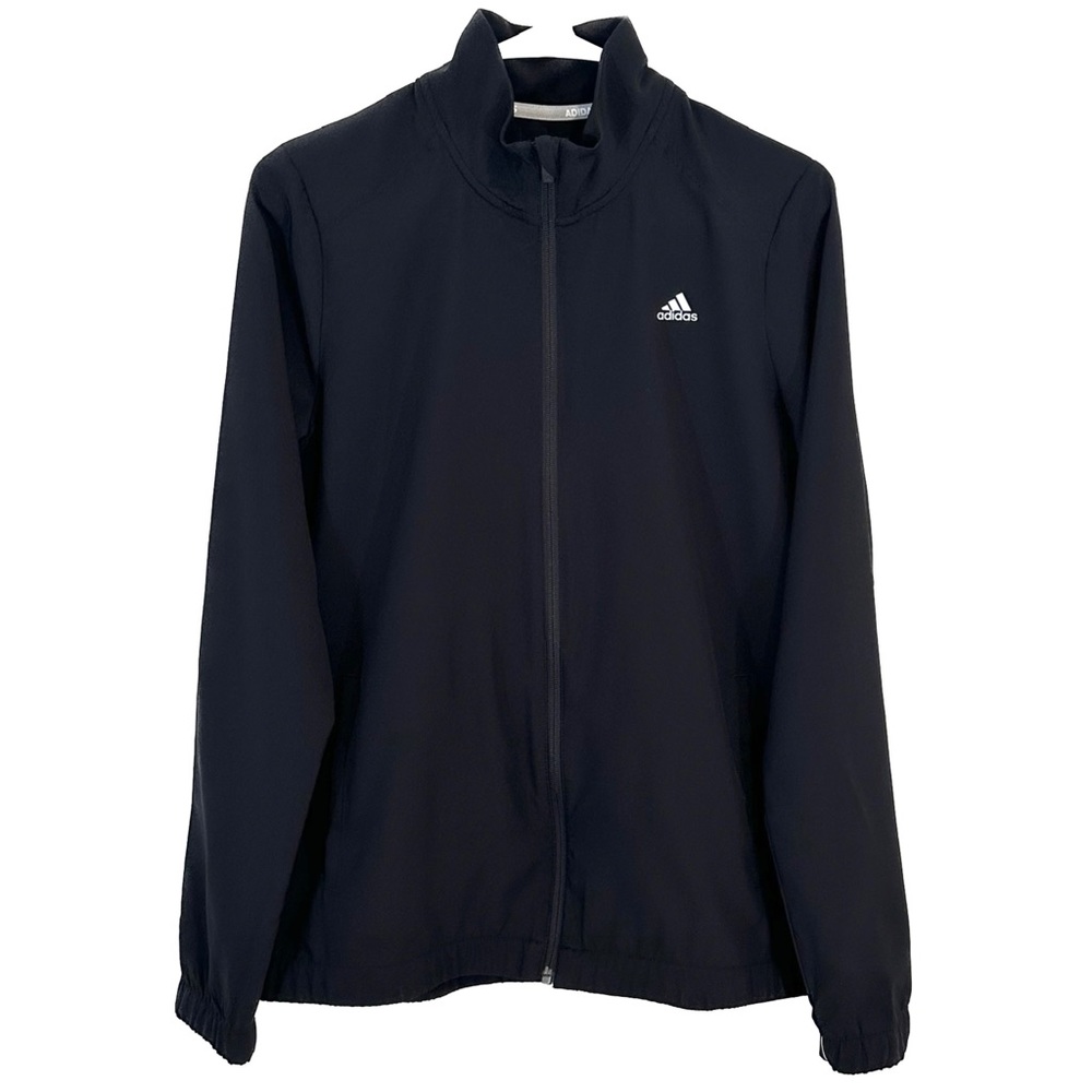 *NWT - Adidas Women's Woven Golf Wind Jacket, Black - Size: Small